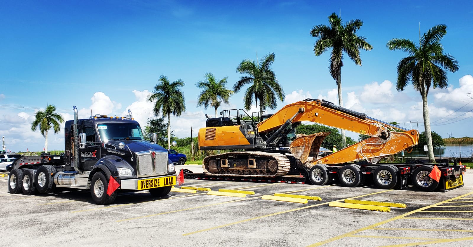 lowboy 8 axle